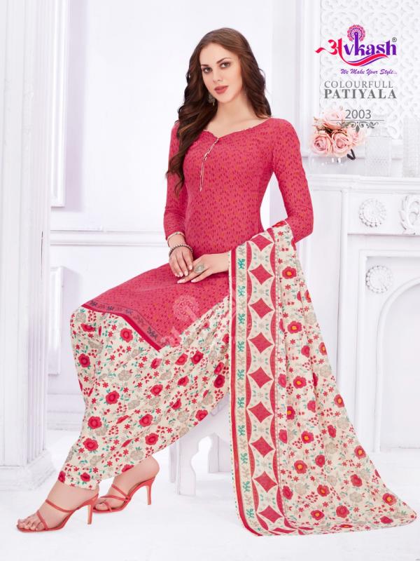 Avkash ColourFull Patiyala Vol 2 Cotton Designer Exclusive Ready made Suit